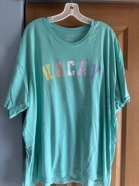 Maurices Mint Green 'VACAY' Graphic Tee